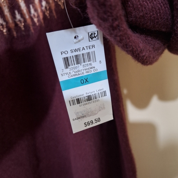 NWT Style & Co Sweater - Picture 5 of 6